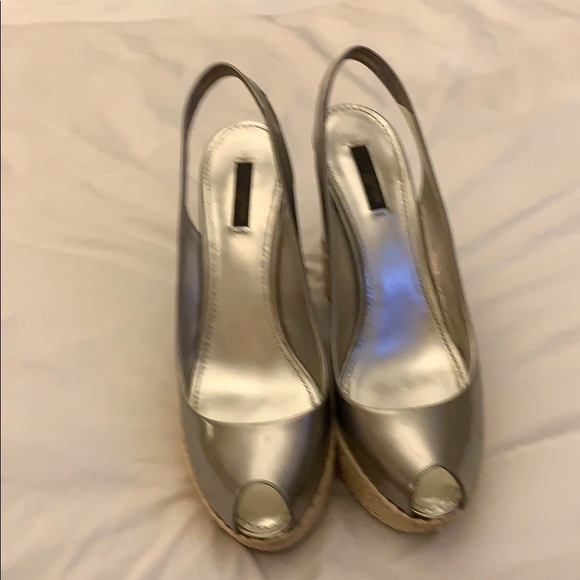 Louis Vuitton wedge platform sandals size 41 - Picture 2 of 7